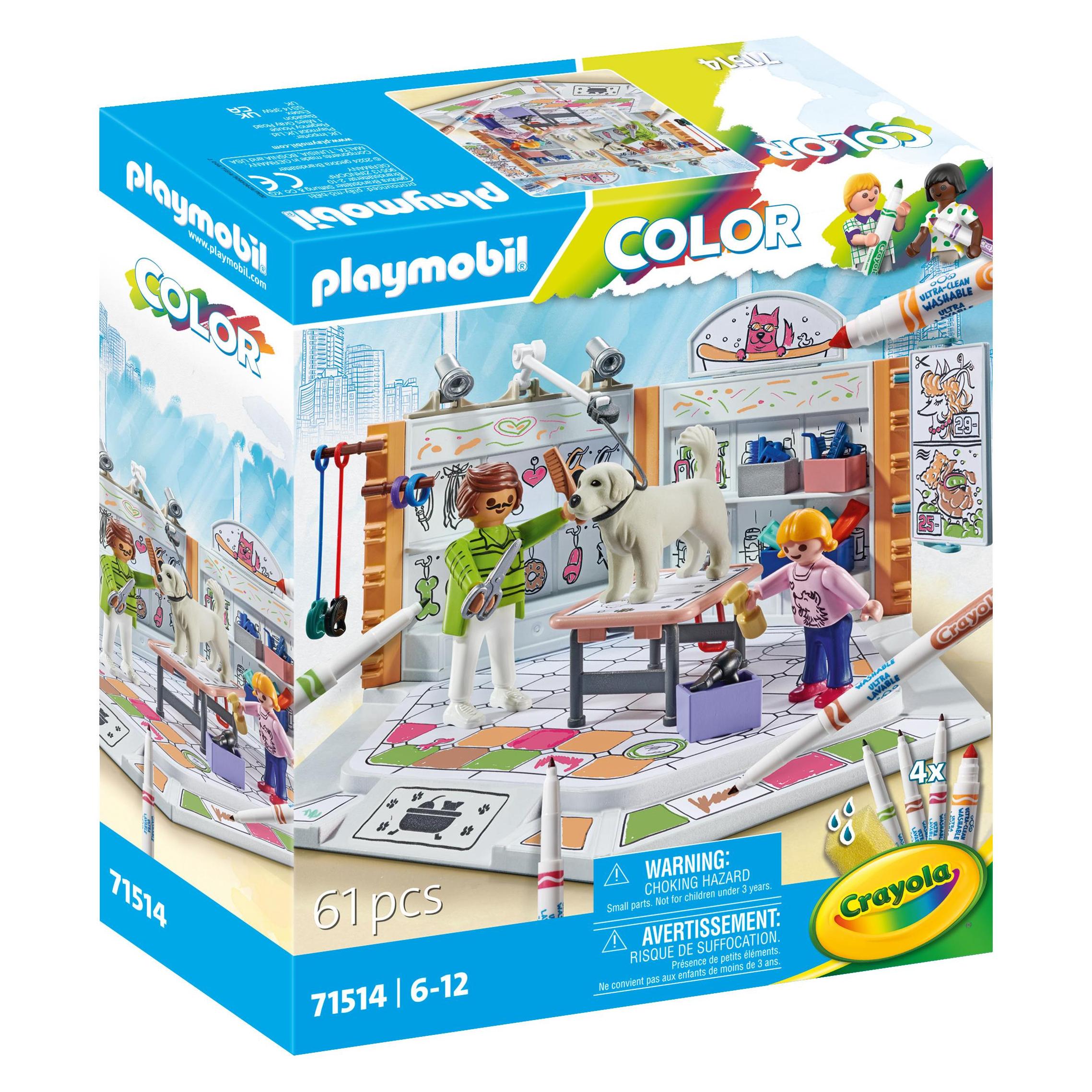 Playmobil Hundesalon (Playmobil Color) (71514)