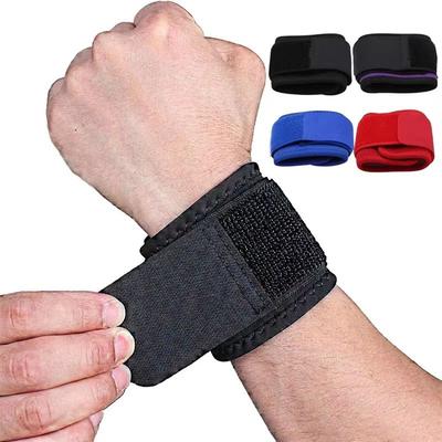 Youfap Market Adjustable Gym Wrist Support Straps, Fitness Brace For Weightlifting & Training black (2pcs)