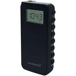 Sunstech RPD23 (AM, FM), Radio, Schwarz