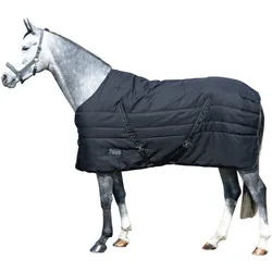 EQuest Stalldecke Ottawa für Pferde, schwarz - 400 g - 125 cm