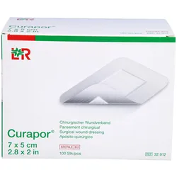 Lohmann & Rauscher, Pflaster, Curapor Wundverb St 5x7cm (100x)