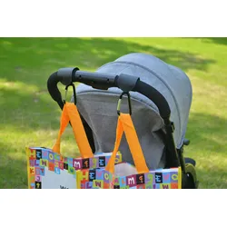 Kinderwagen Haken - schwarz