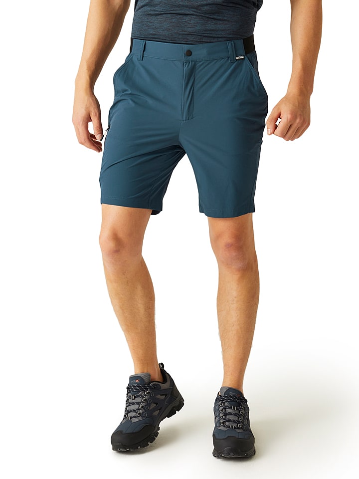 Regatta Funktionsshorts "Travel Light Packaway" in Blau - 52