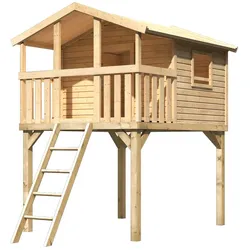 Akubi Kinderspielhaus Kinderspielgerät Benjamin-naturbelassen