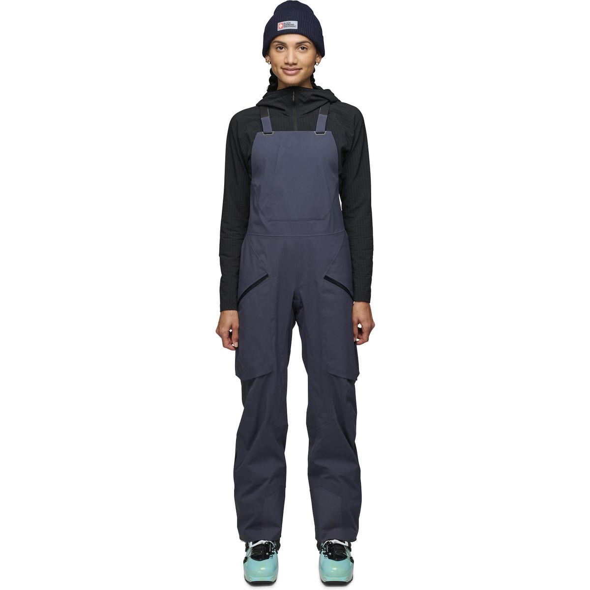 Black Diamond W Factor Bibs charcoal (0038) LRG AP7410260038LRG1