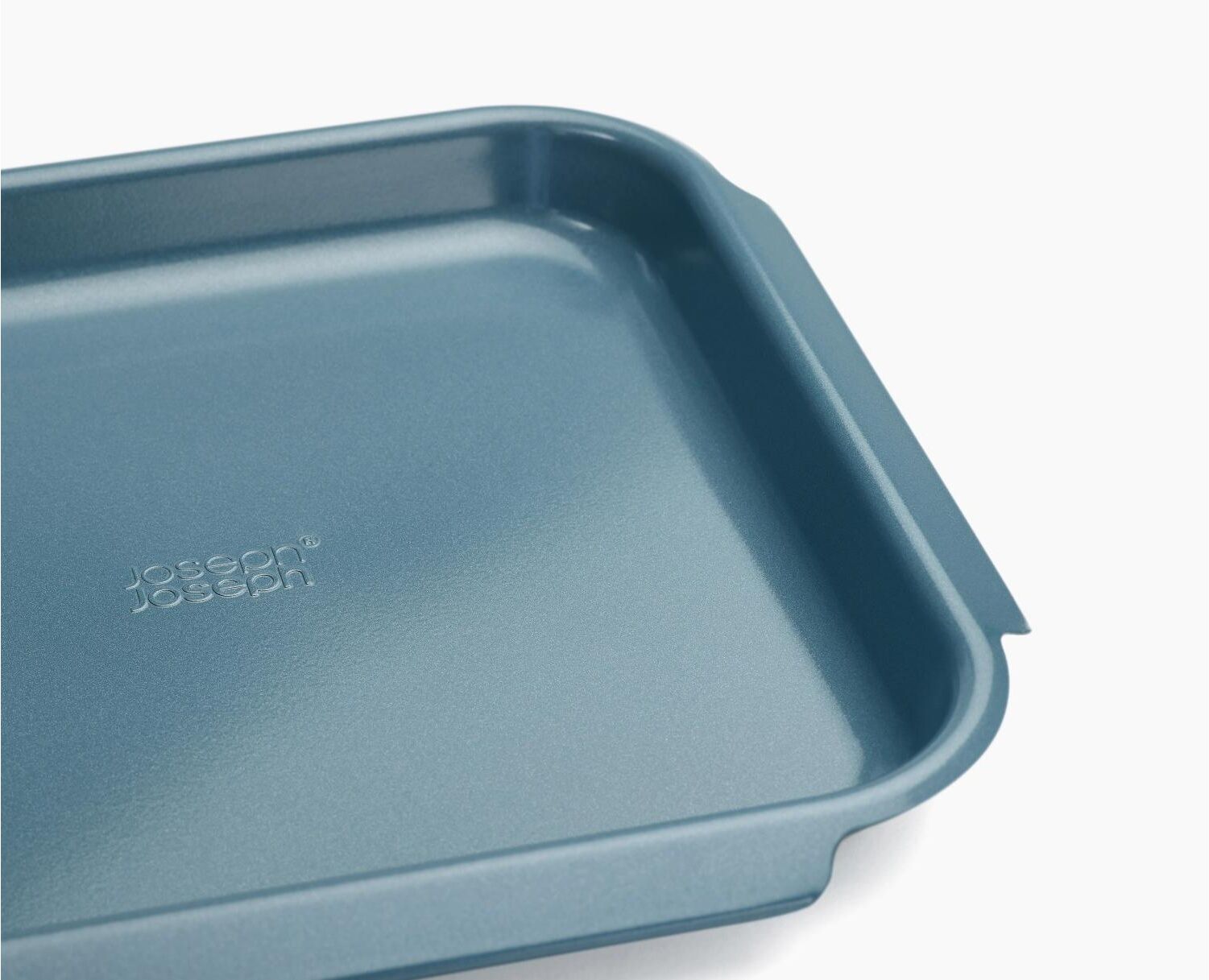 Backform JOSEPH JOSEPH "eckig Nest Bake M", blau, B:32,6cm L:30cm, Küchenformen, Backform blau B/H/L: 32,6cm x 2,96cm x 30cm