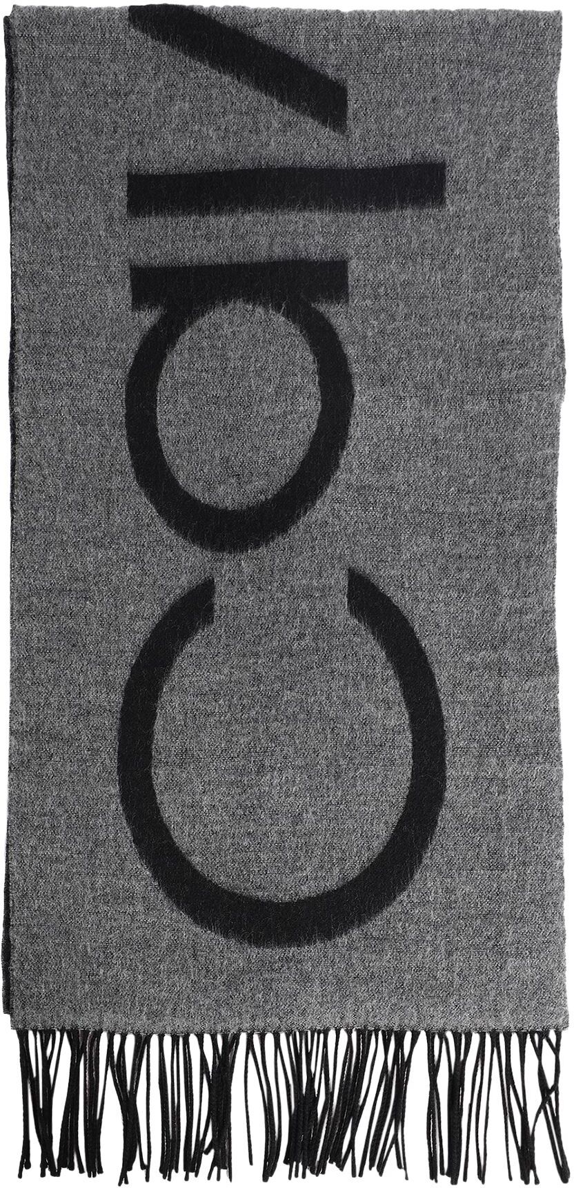 Calvin Klein Bufanda Hombre Negro -- Hombre