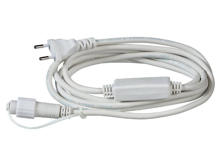 230V Anschlusskabel weiss 2,99m