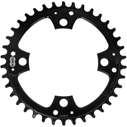 KMC Narrow-Wide Kettenblatt 38 Zähne, Lochkreis 104 mm, Aluminium, schwarz