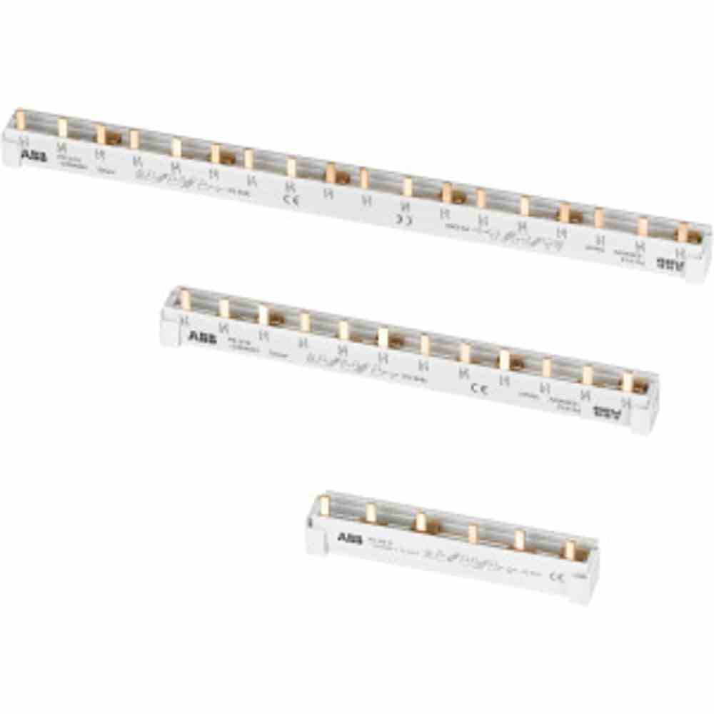 ABB Stotz 3-fas aansluitbalk voor PS3/12FI M compact, 12 modules, op maat te zagen