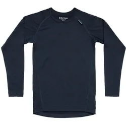 Devold, Unisex, Funktionsshirt, Breeze Merino Shirt Jr, Blau