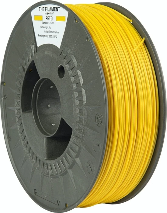 The Filament PETG 1.75mm Sorbet Yellow 1kg