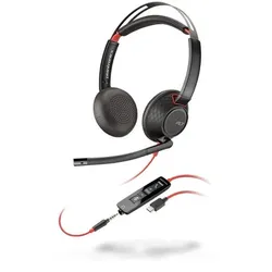 Poly Blackwire 5220 Stereo Headset On-Ear
