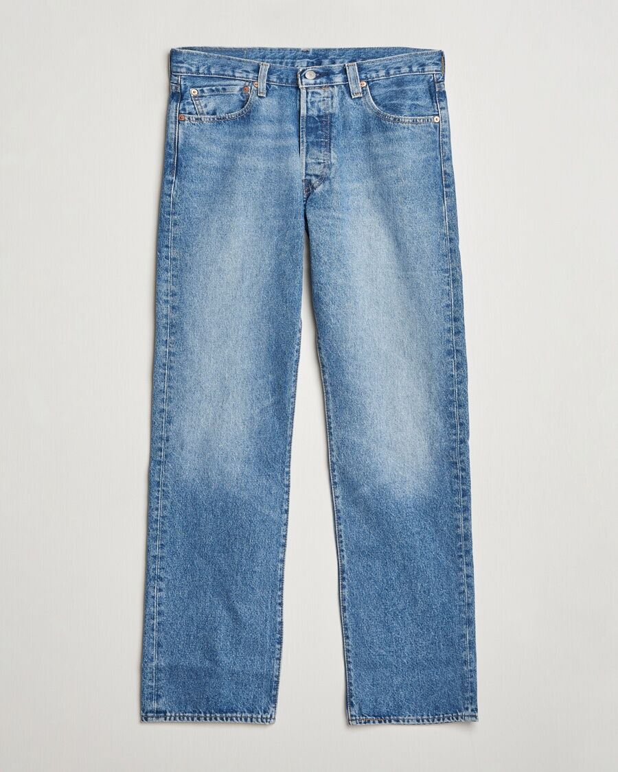Levi's 501 Original Jeans Chemicals men W32L30 Blå