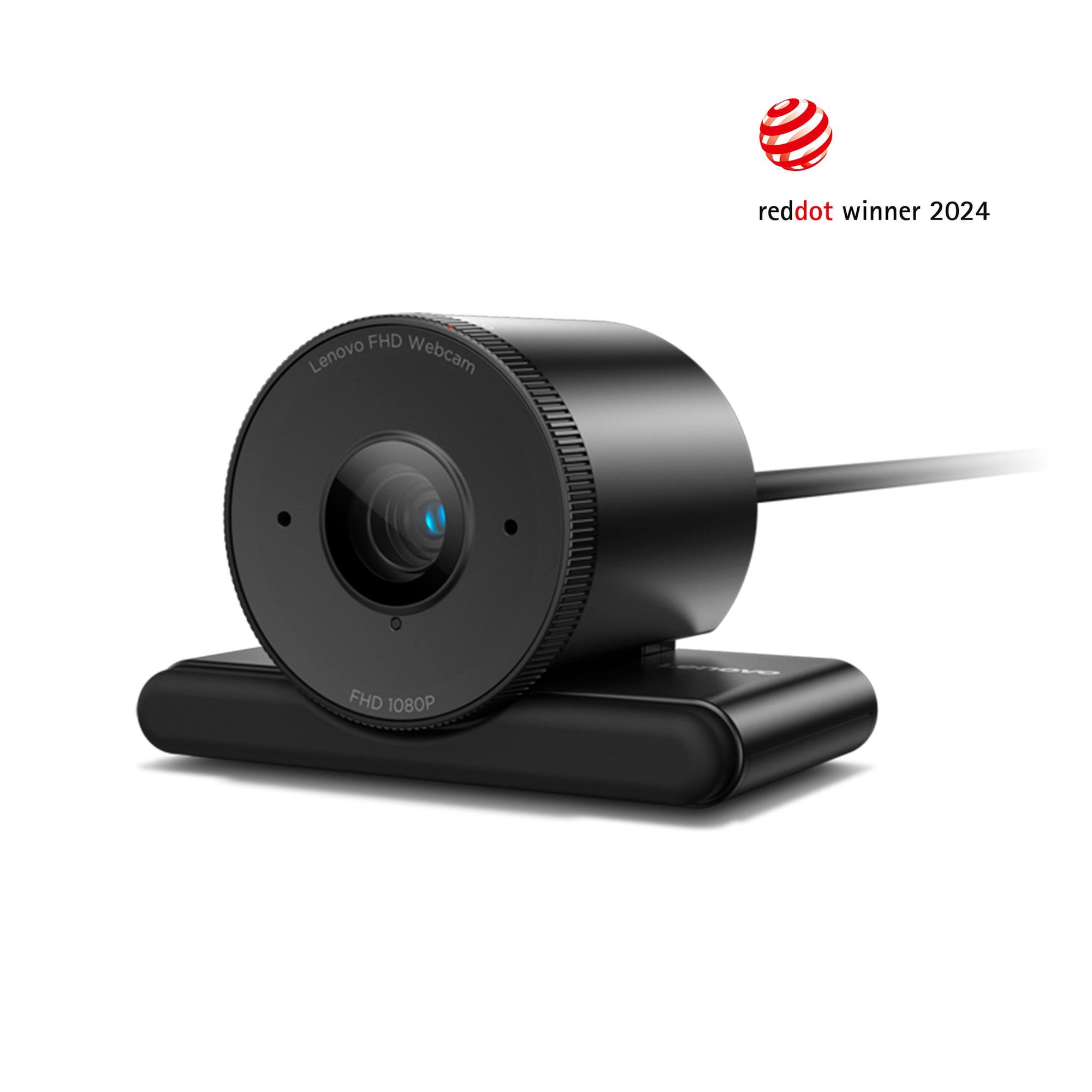 Lenovo FHD Webcam 1080p Full HD | Teams-zertifiziert | Autofokus | Dual-Mikrofone mit Noise Cancelling | Privacy Shutter | USB-A 4XC1Q44952