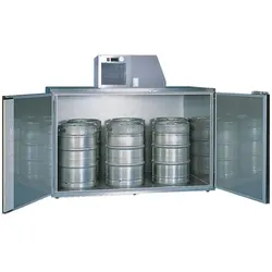 KBS Gastrotechnik KBS Faßkühler für 6 Fässer Ohne Maschinenaufsatz 1560x970 x1106 mm 2 türig