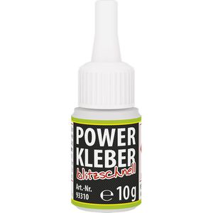 PETEC Sekundenkleber 93310, Power Kleber, Gel, extra stark, 10g
