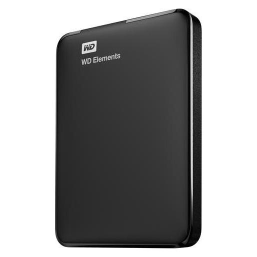 WD Elements Portable external hard drive Black (1 TB) (718037855448)