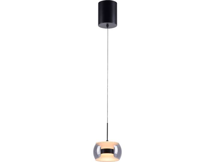 PAUL NEUHAUS LED Pendelleuchte FUMEA , schwarz, 1, Ø 16cm H: 180cm, 1 Stk., Leuchten, Comfort Lift, CCT(2200-5000K), 3-Stufen-Dimmung per Wandschalter, LED Pendelleuchte