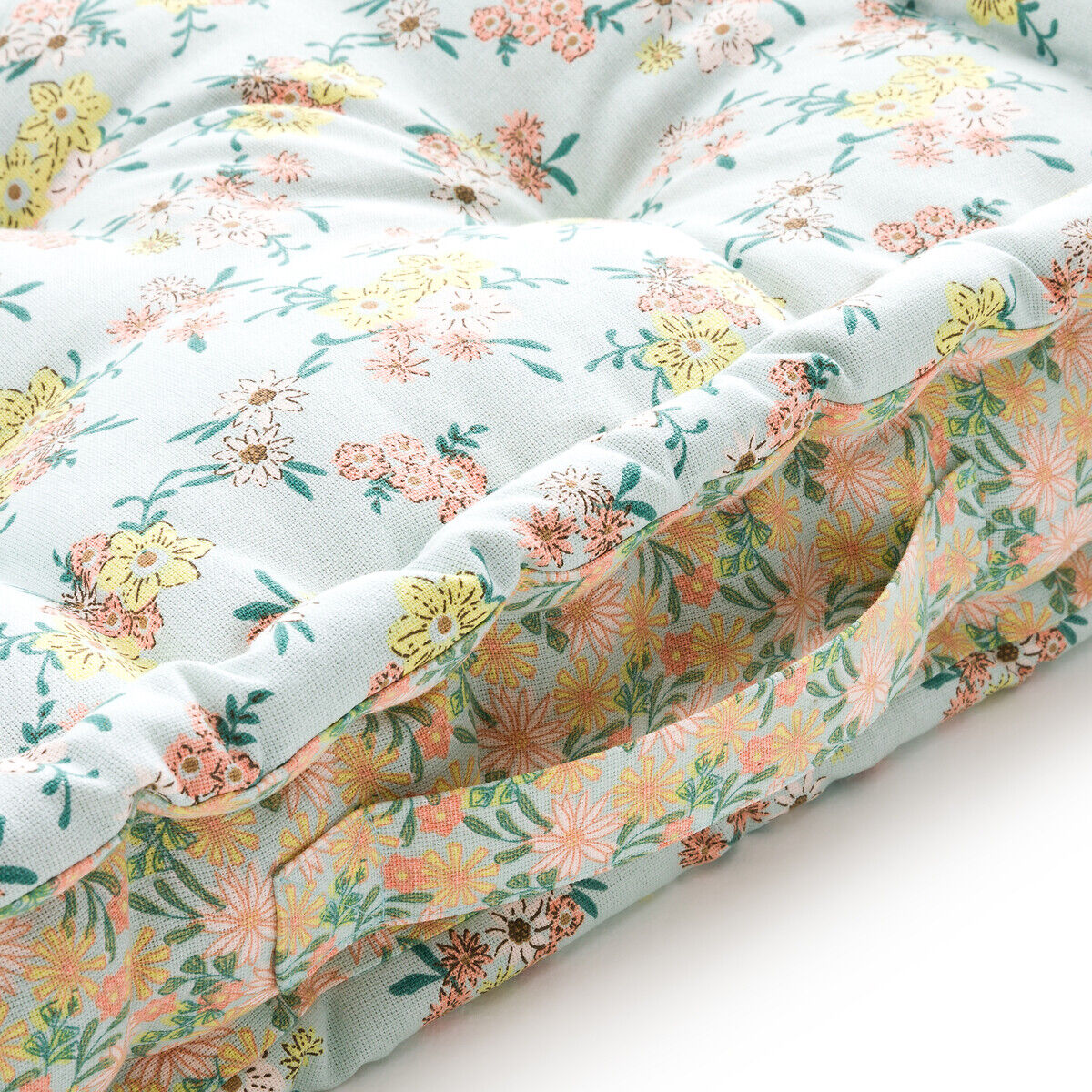 LA REDOUTE INTERIEURS Coussin de sol capitonné, Marigold