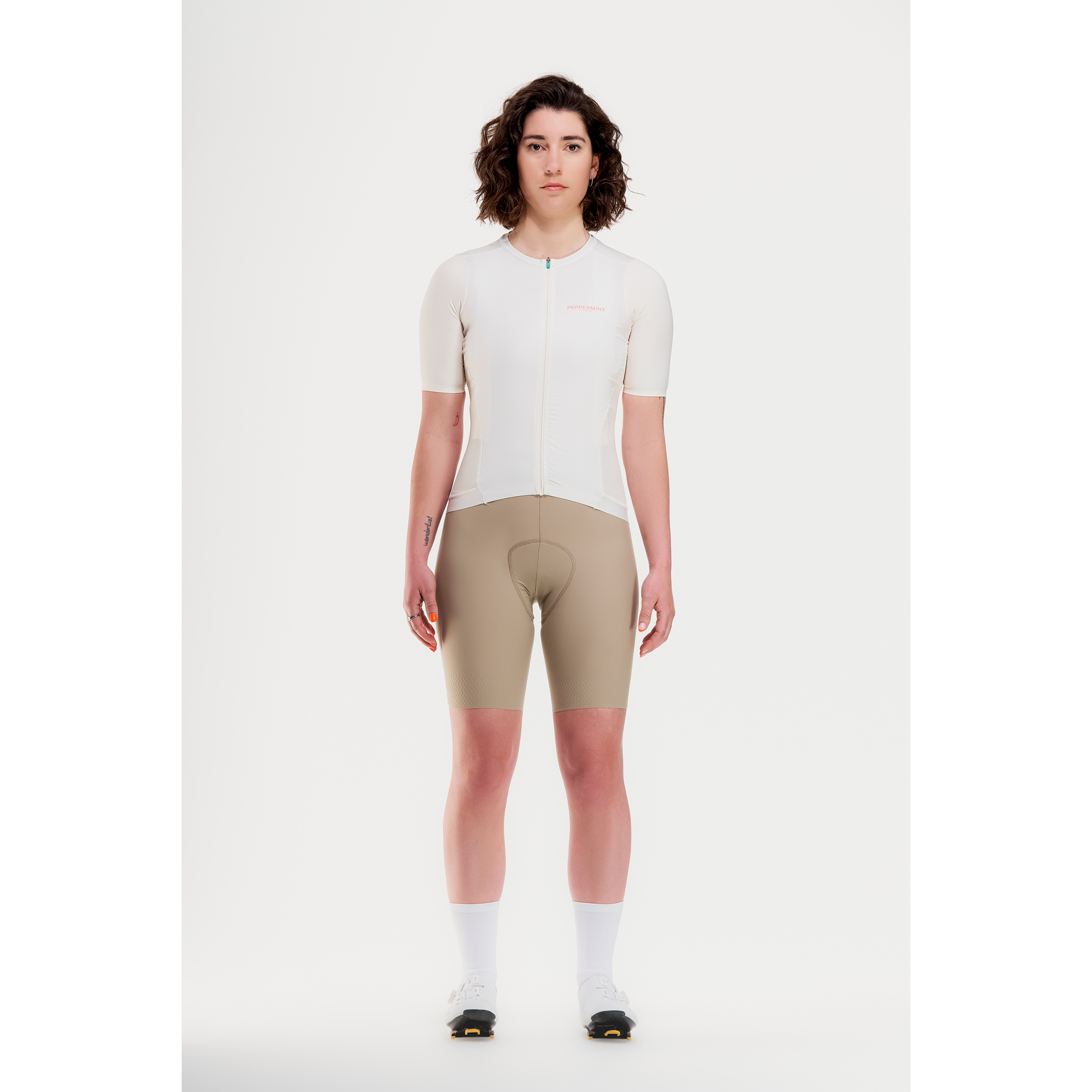 Peppermint Signature Trikot Damen Radtrikots weiss Größe M Rennrad Schnell trocknend