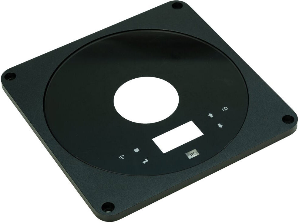 Ersatzteil Gehäuseteil (Deckel Mit Scheibe) Flat Light Schwarz