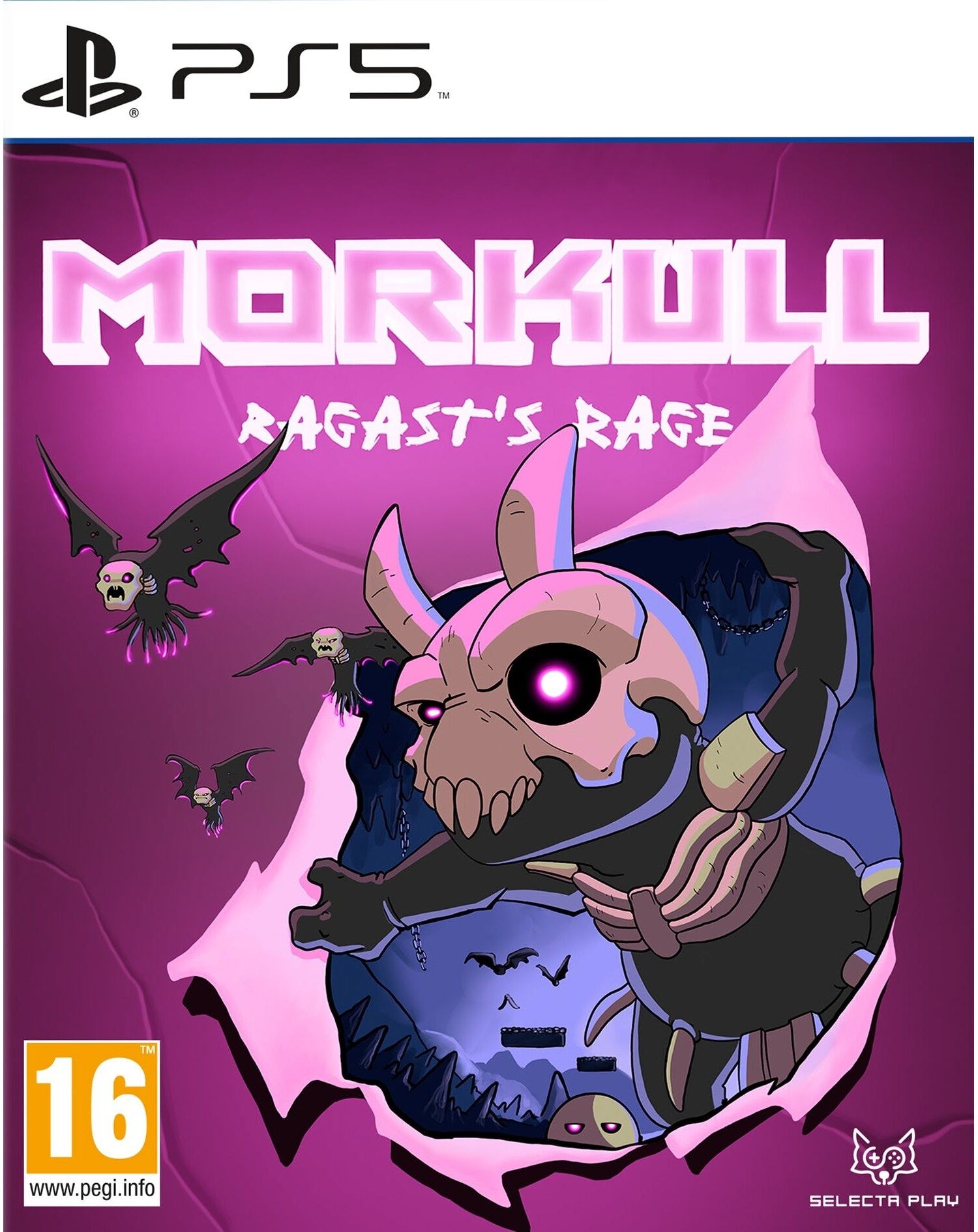 Selecta Play Morkull Ragast's Rage for PlayStation 5 (Disc) - Hand-drawn Action Platformer - PS5 Game