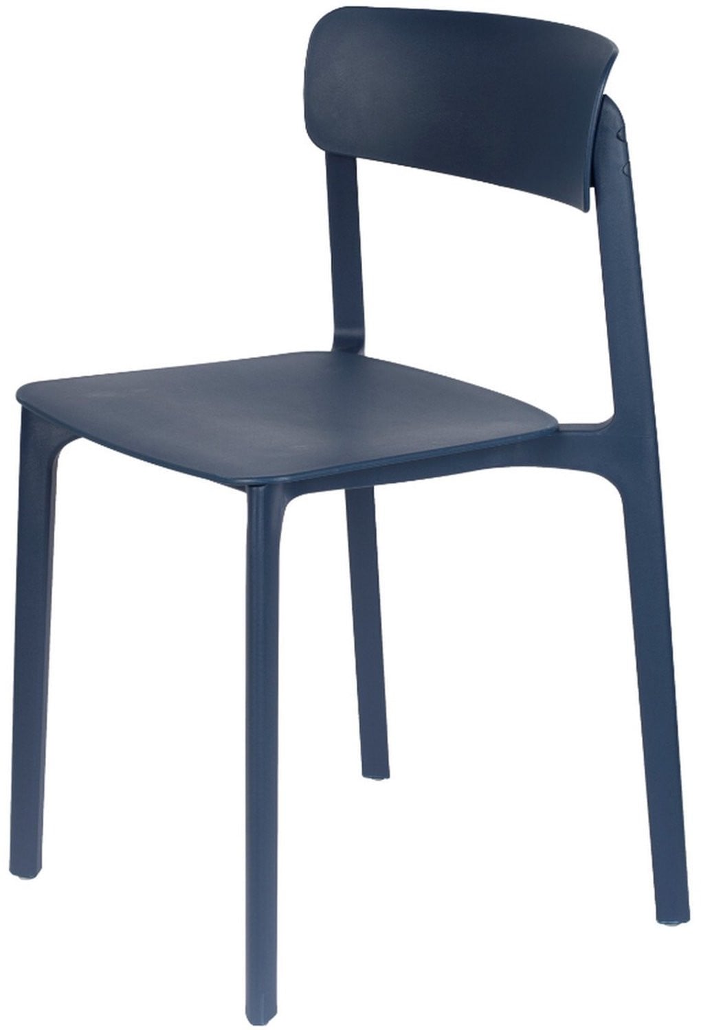Puur Alunda eetkamerstoel donkerblauw