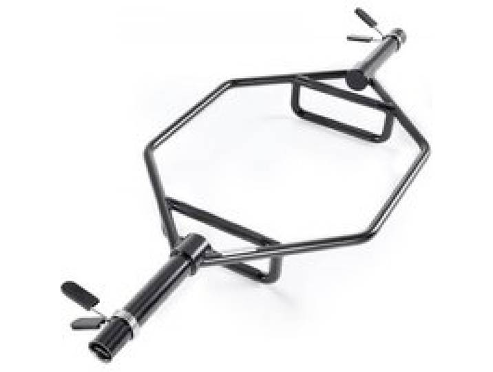 VEVOR Trap Bar Hexagon Hantelstange Langhantel mit rutschfestem Griff 50 mm 360 kg Tragkraft, Gewichtheben und Krafttrainingsgerät, Heimfitnessstudio für Kniebeugen Kreuzheben Schulterdrücken