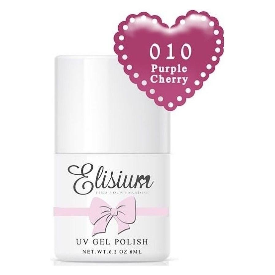 Elisium Uv Gel Polish Hybrid Lacquer To The Claw 010 Purple Cherry 8Ml (33081557)