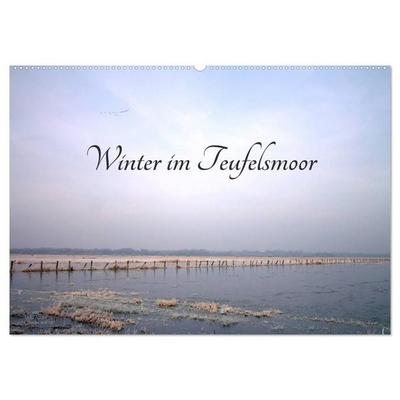 Winter im Teufelsmoor (Wandkalender 2027 DIN A2 quer), CALVENDO Monatskalender