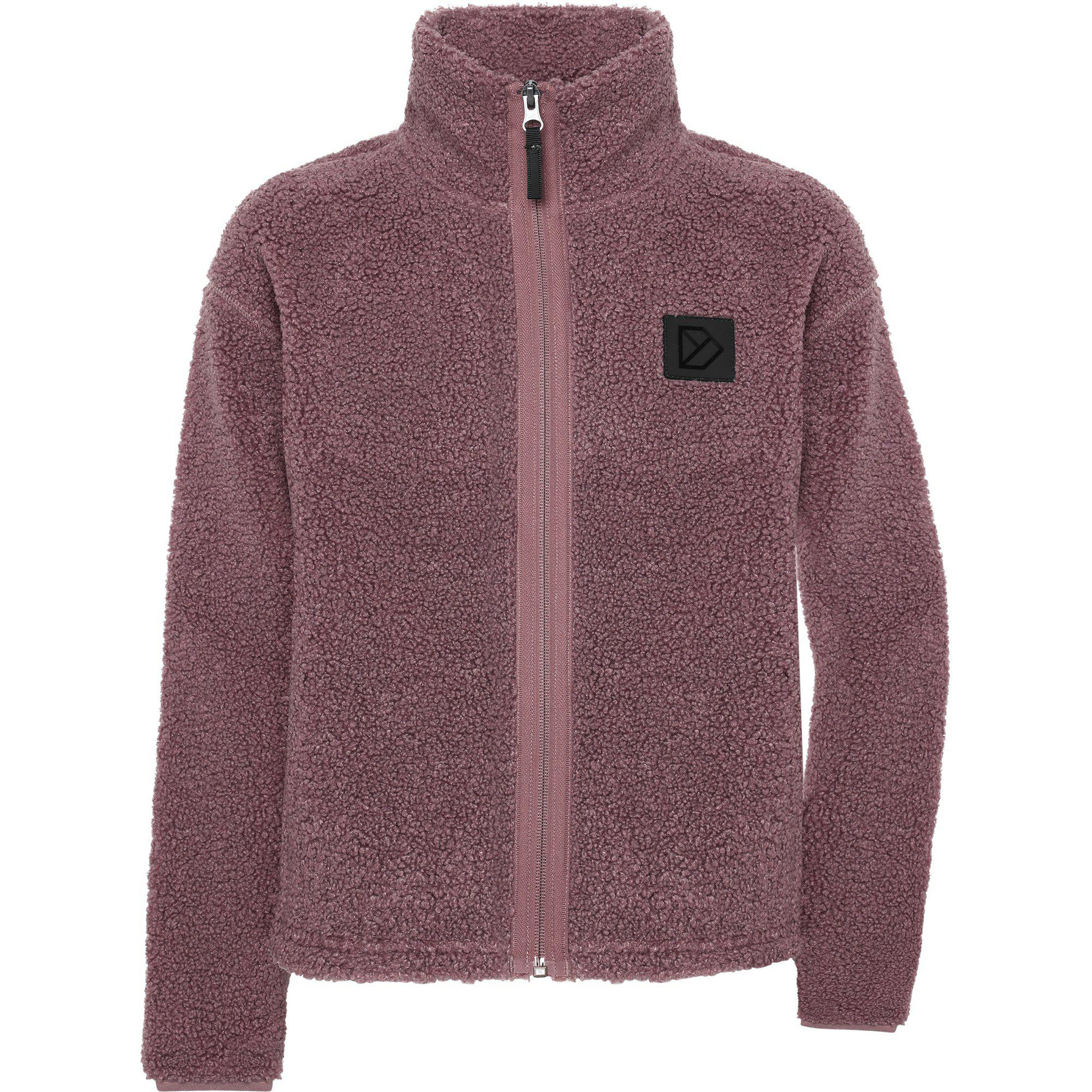 Didriksons Zir 2 Kinder Fleecejacke lila Größe 160 Lifestyle Elastisch