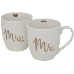 Jumbobecher Set Mr. & Mrs. 400ml