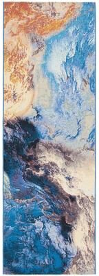 SAFAVIEH Barbados Agathe Modern Abstract Waterproof Patio Backyard Rug