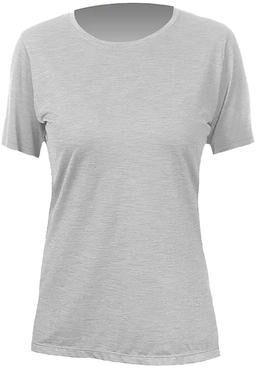 Anetik WSBRZS0 Women's Breeze Tech T-Shirt in Alloy Heathered size XS