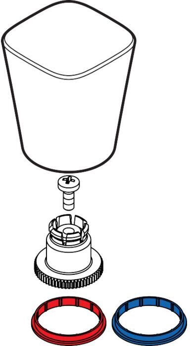 Hansgrohe Griff Logis chrom 92250000