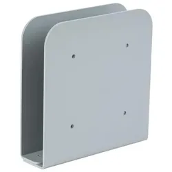MonLines PCH001S PC Thin Client Halterung small 37 - 60 mm, silber, PC Zubehör, Silber