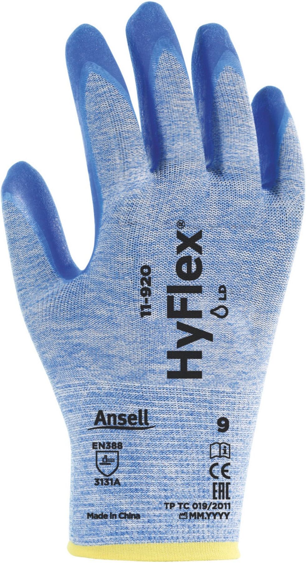 Ansell Handschuh-Paar HyFlex 11-920, Handschuhgröße: 9 ; Ansell Health Care (11-920 9)