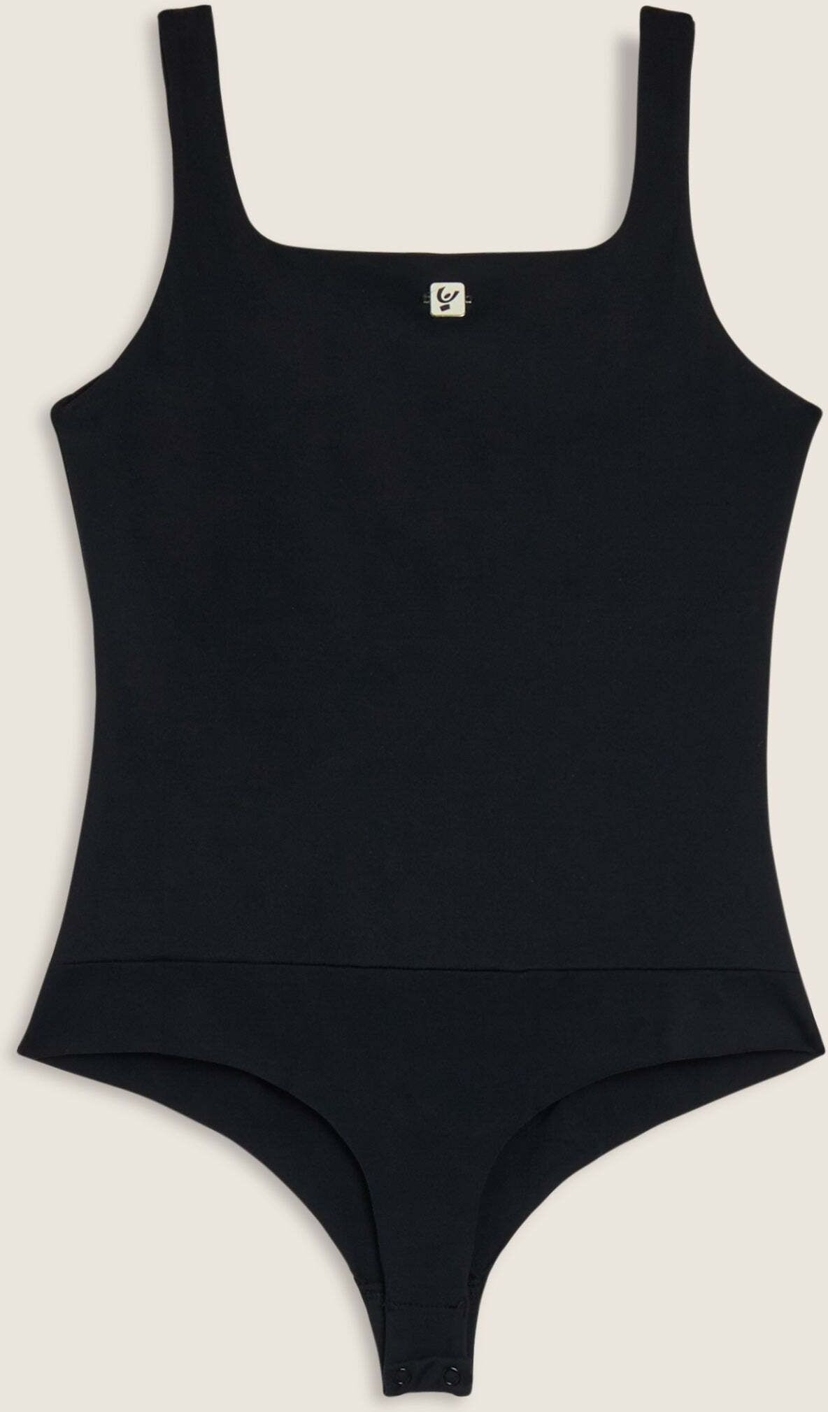 Body FREDDY "Body S25WTWY6", Damen, Gr. S, EURO, schwarz, Obermaterial: 73% Polyamid PA. 27% Elasthan EL., Bodys Body schwarz S, EURO