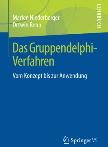 Marlen Niederberger - Das Gruppendelphi-Verfahren: Vom Konzept bis zur Anwendung - Preis vom 09.10.2026 07:28:09 h