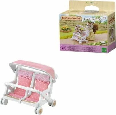 Sylvanian families Kinderwagen für Zwillinge