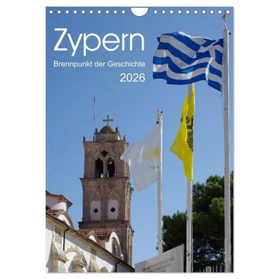 Zypern - Brennpunkt der Geschichte (Wandkalender 2026 DIN A4 hoch), CALVENDO Monatskalender