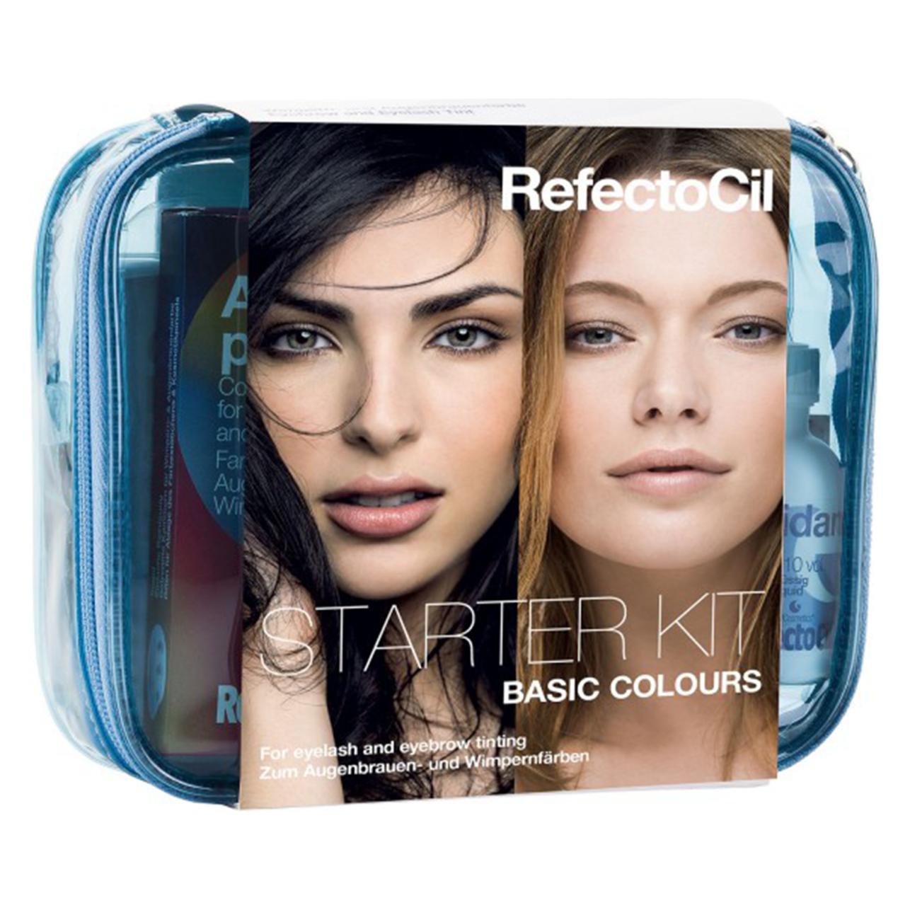 Refectocil - Starter set for coloring eyebrows and eyelashes Colors (9003877908227)