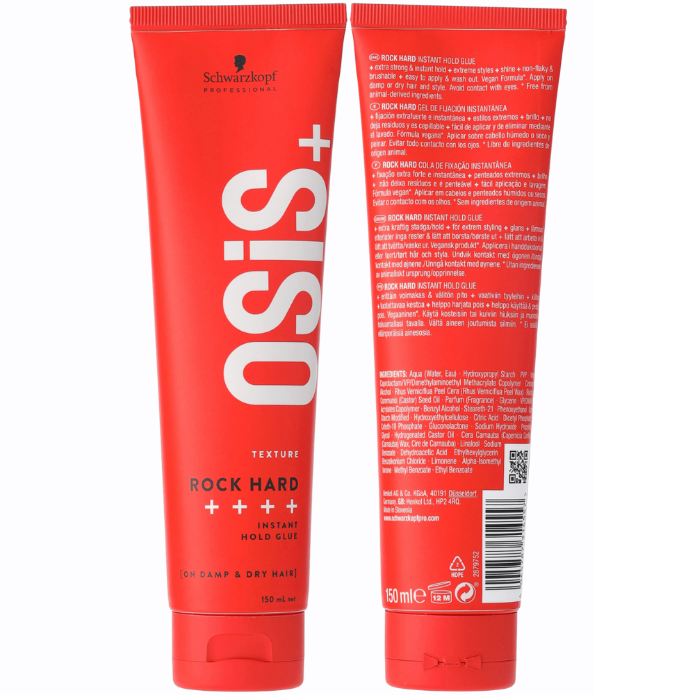 Schwarzkopf OSiS+ Rock Hard Instant Hold Hair Glue 150mL