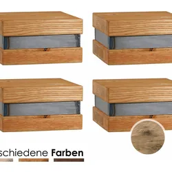 Hasena Oak-Vintage Füsse Onito Wildeiche natur, gebürstet, geölt