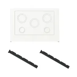 ABB VX2EWNJ7 Flansch 220, 3xM32/M25+3xM20 VMS20 Flansch mit Befestigung VE 1 4TBV855029C0100