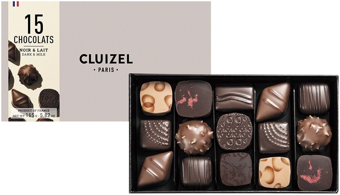 Michel Cluizel Bombones variados 15 piezas.