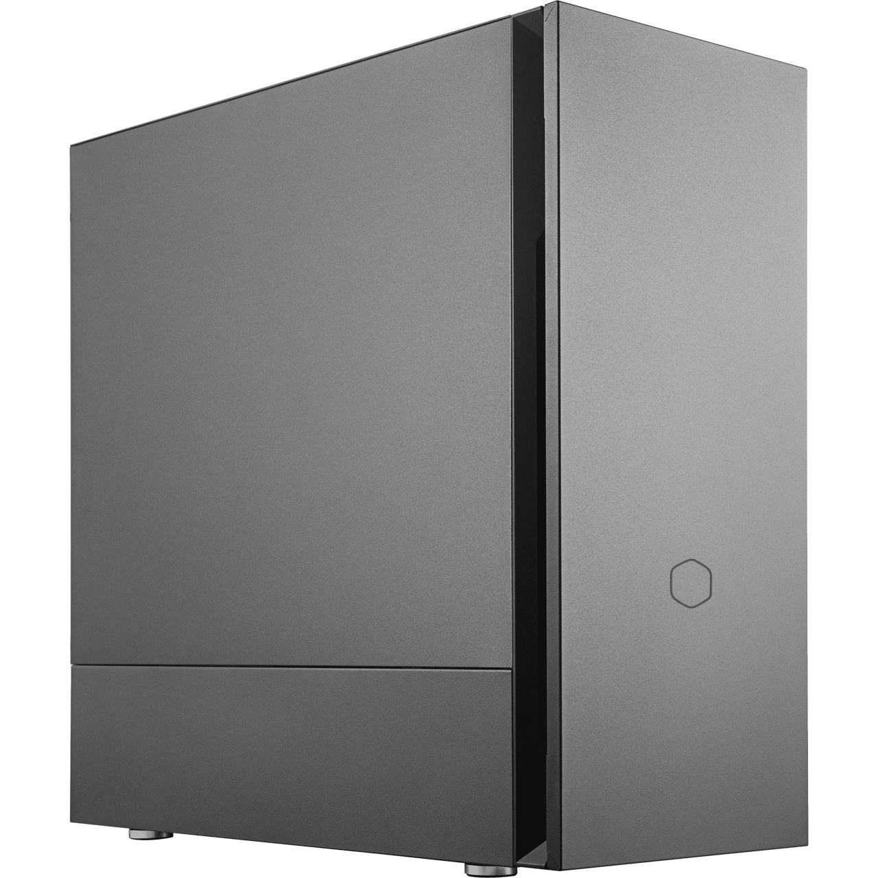 Cooler Master Midi Silencio S600 (B) USB 3.2/Steel side