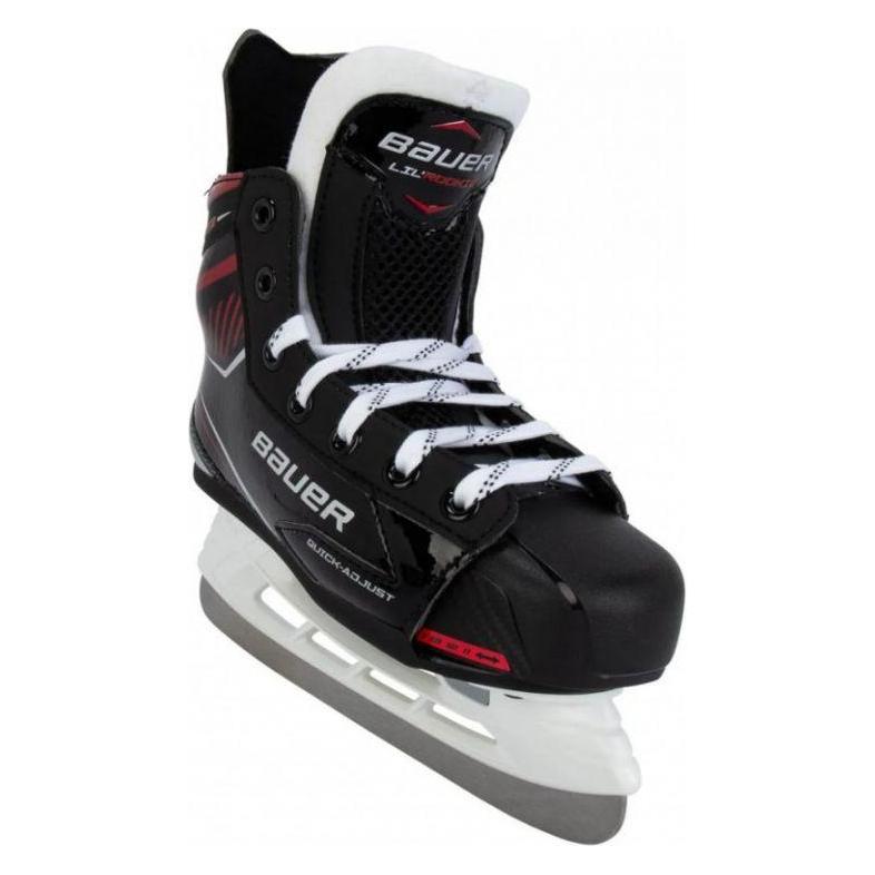 Bauer Lil' Rookie YTH verstellbare Hockey-Skates (YTH 11 - JR 1) (29.5, 33.5) (Bauer)