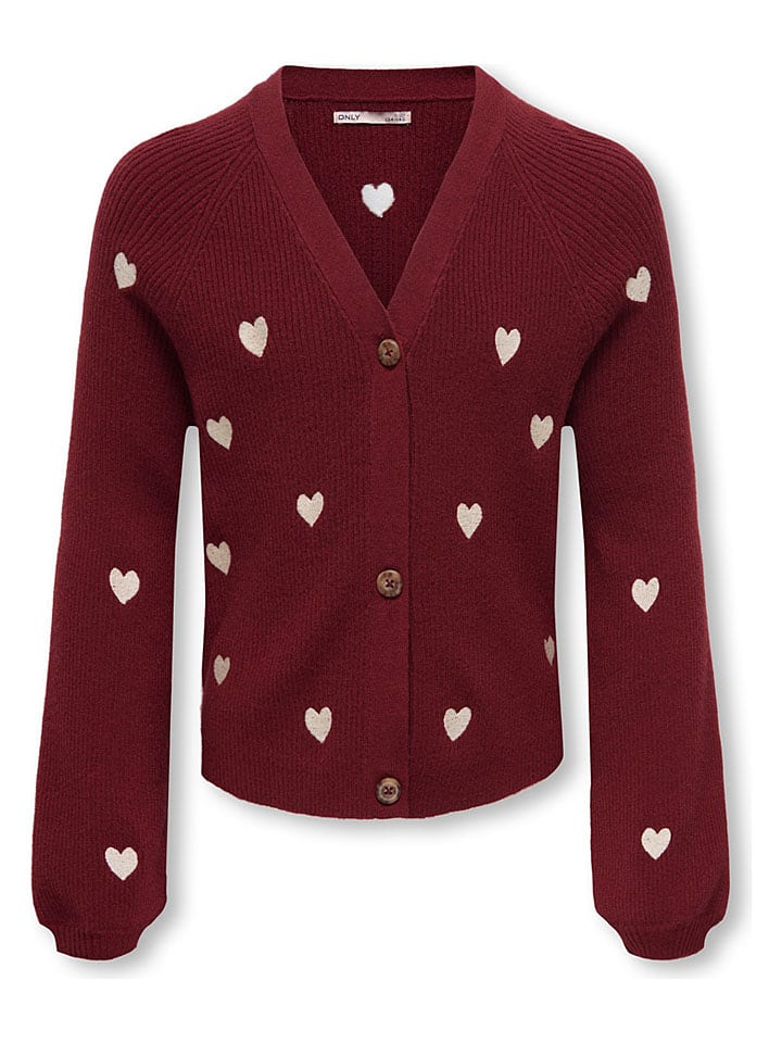 KIDS ONLY Cardigan "Dana" in Rot - 158/164